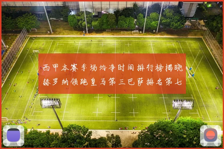 西甲本赛季场均净时间排行榜揭晓赫罗纳领跑皇马第三巴萨排名第七